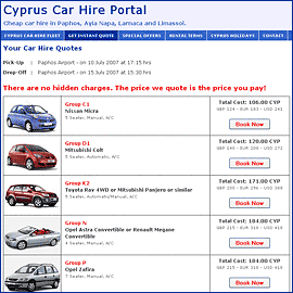 Car Hire Quotes